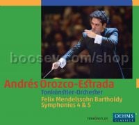 Symphonies 4 & 5 (Oehms Classics Audio CD)