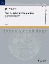 The Delightful Companion - soprano- or treble recorder