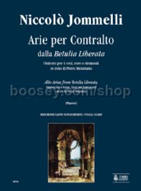 Betulia Liberata. Arias for Alto (vocal score)