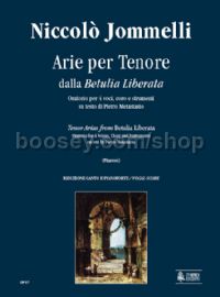 Betulia Liberata. Arias for Tenor (vocal score)
