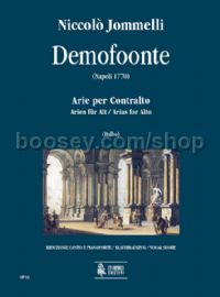 Demofoonte. Arias for Alto (vocal score)