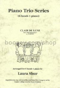 Clair de Lune - 1 piano 6-hands