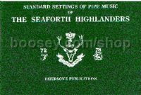 Seaforth Highlanders Standard Settings Pipe Music