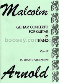 Concerto for Guitar & Chamber Orchestra Op. 67 Score