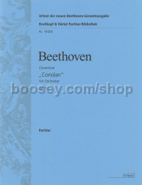 Coriolan Op. 62 - Overture (Full Score)