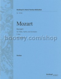 Concerto in C major K. 299 for Flute and Harp (full score)