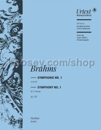 Symphony No.1 Op 68 in C minor (full score)