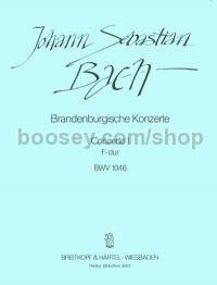 Brandenburg Concerto No1 Full Score