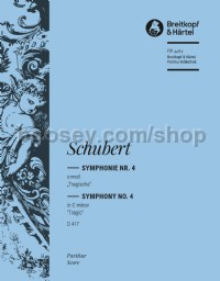 Symphony No.4 Cmin D417 (Full Score) 