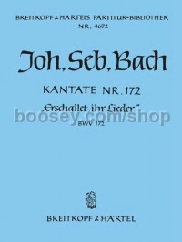 Cantata No. 172 Erschallet, ihr (score)