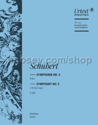 Symphony No.5 D485 Full Score