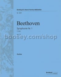 Symphony No.1 in C major Op 21 (full score)