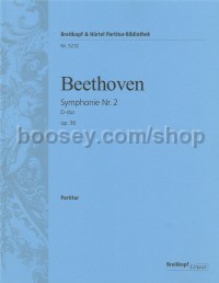 Symphony No.2 in D major Op 36 (full score)