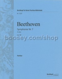 Symphony No.7 in A major Op 92 (full score)