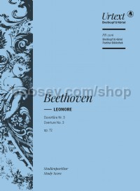 Leonore Overture No. 3, op. 72 - orchestra (study score)