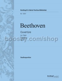 Fidelio Overture Op72 Study Score