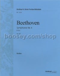Symphony No. 4 Op. 60 (Study Score)