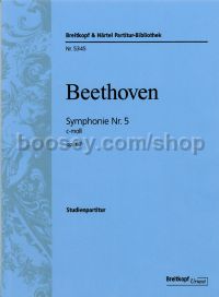 Symphony No. 5 in C minor Op. 67 (study score)