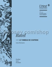 Le Tombeau de Couperin - Suite for Orchestra (full score)