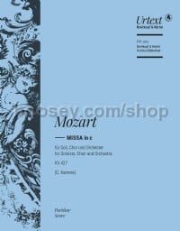 Missa in C minor K. 427 (417a) (Urtext Full Score)