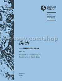 Markus Passion BWV 247 (Full Score)