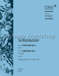Symphony No. 4 in D minor Op. 120 (Full Score)
