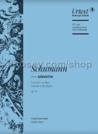 Genoveva op. 81 (Orchestra Study Score)