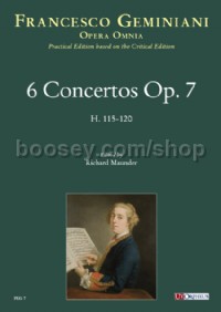 6 Concertos Op. 7 (H. 115-120) [Study Score]