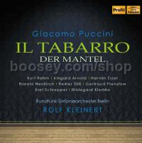 Il Tabarro (Profil  Audio CD)