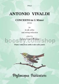 Concerto in G minor RV531  - 2 cellos & piano reduction