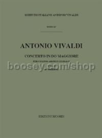 Concerto in C Major, RV 186 (Violin & Orchestra)