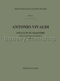 Trio Sonata in Bb Major, RV 77 (Violin Duo & Basso Continuo)