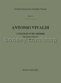 Concerto for Strings & Basso Continuo in C Minor, RV 118 (String Orchestra)