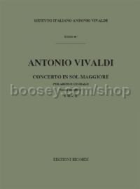 Concerto for Strings & Basso Continuo in G Major, RV 151 (String Orchestra)