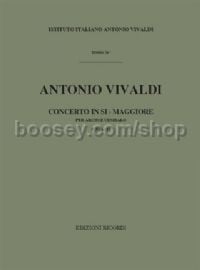 Concerto for Strings & Basso Continuo in Bb Major, RV 164 (String Orchestra)