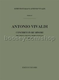 Concerto in D Minor, RV 541 (Violin & Orchestra)