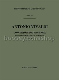 Concerto in G Major, RV 300 (Violin & Orchestra)