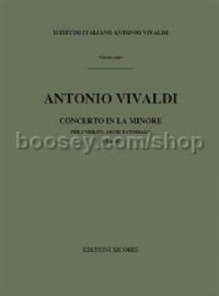 Concerto in A Minor, RV 523 (Violin & Orchestra)