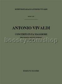 Concerto in F Major, RV 296 (Violin & Orchestra)