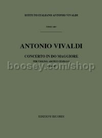 Concerto in C major FI/67 (RV177) (score)
