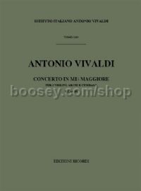 Concerto in Eb Major, RV 515 (Violin & Orchestra)