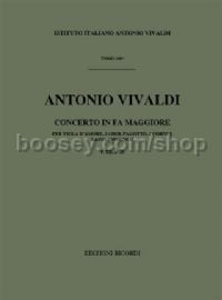 Concerto in F Major, RV 97 (Mixed Sextet & Basso Continuo)