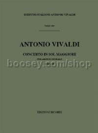 Concerto for Strings & Basso Continuo in G Major, RV 150 (String Orchestra)