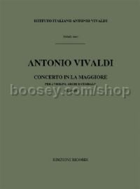 Concerto in A Major, RV 521 (Violin & Orchestra)