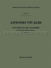 Concerto in Eb Major, RV 252 (Violin & Orchestra)