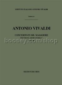 Concerto in Eb Major, RV 260 (Violin & Orchestra)