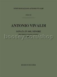 Sonata in G Minor, RV 28 (Violin & Basso Continuo)