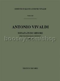 Sonata in C Minor, RV 5 (Violin & Basso Continuo)