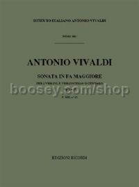 Trio Sonata in F Major, RV 69 (Violin Duo & Basso Continuo)