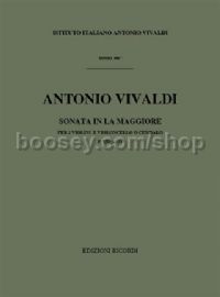 Sonata in A Major, RV 75 (Violin & Basso Continuo)
